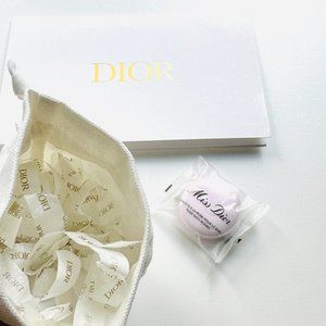 3231 DIOR MISS DIOR BATH BOMB WITH DIOR DRAWSTRING BAG AND DIOR RECEIPT HOLDER